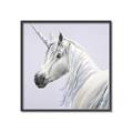 Picture of Purple Unicorn _GroupedProduct_Square_Canvas_Framed_
