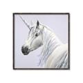 Picture of Purple Unicorn _GroupedProduct_Square_Canvas_Framed_