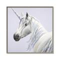 Picture of Purple Unicorn _GroupedProduct_Square_Canvas_Framed_