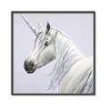 Picture of Purple Unicorn _GroupedProduct_Square_Canvas_Framed_