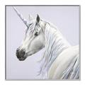 Picture of Purple Unicorn _GroupedProduct_Square_Canvas_Framed_