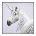 Picture of Purple Unicorn _GroupedProduct_Square_Canvas_Framed_