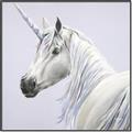 Picture of Purple Unicorn _GroupedProduct_Square_Canvas_Framed_