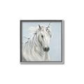 Picture of Blue Unicorn _GroupedProduct_Square_Canvas_Framed_