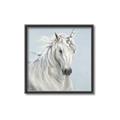 Picture of Blue Unicorn _GroupedProduct_Square_Canvas_Framed_