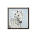 Picture of Blue Unicorn _GroupedProduct_Square_Canvas_Framed_