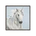 Picture of Blue Unicorn _GroupedProduct_Square_Canvas_Framed_