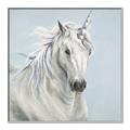 Picture of Blue Unicorn _GroupedProduct_Square_Canvas_Framed_