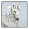 Picture of Blue Unicorn _GroupedProduct_Square_Canvas_Framed_