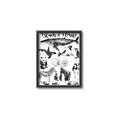 Picture of Black and white Animals _GroupedProduct_Rectangle_Portrait_Canvas_Framed_