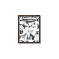 Picture of Black and white Animals _GroupedProduct_Rectangle_Portrait_Canvas_Framed_