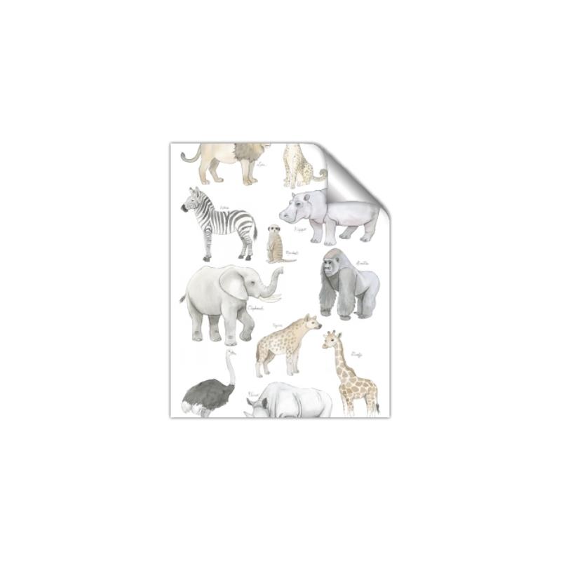 Picture of Zoo  Life _GroupedProduct_Rectangle_Portrait_Unframed_Print_Only_