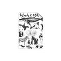 Picture of Black and white Animals _GroupedProduct_Rectangle_Portrait_Unframed_Print_Only_