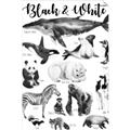 Picture of Black and white Animals _GroupedProduct_Rectangle_Portrait_Unframed_Print_Only_