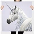 Picture of Purple Unicorn _GroupedProduct_Square_Canvas_