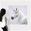 Picture of Purple Unicorn _GroupedProduct_Square_Canvas_