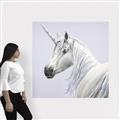Picture of Purple Unicorn _GroupedProduct_Square_Canvas_