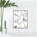 Picture of Zoo  Life _GroupedProduct_Rectangle_Portrait_Canvas_Framed_