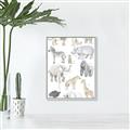 Picture of Zoo  Life _GroupedProduct_Rectangle_Portrait_Canvas_Framed_
