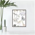 Picture of Zoo  Life _GroupedProduct_Rectangle_Portrait_Canvas_Framed_