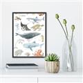 Picture of Sea Life _GroupedProduct_Rectangle_Portrait_Canvas_Framed_