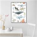 Picture of Sea Life _GroupedProduct_Rectangle_Portrait_Canvas_Framed_