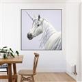 Picture of Purple Unicorn _GroupedProduct_Square_Canvas_Framed_