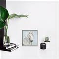 Picture of Blue Unicorn _GroupedProduct_Square_Canvas_Framed_