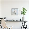 Picture of Blue Unicorn _GroupedProduct_Square_Canvas_Framed_