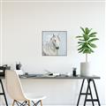 Picture of Blue Unicorn _GroupedProduct_Square_Canvas_Framed_