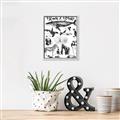 Picture of Black and white Animals _GroupedProduct_Rectangle_Portrait_Canvas_Framed_
