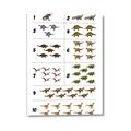 Picture of Dino Number Chart I _GroupedProduct_Rectangle_Portrait_Canvas_