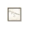 Picture of Learning T-Rex _GroupedProduct_Square_Canvas_Framed_