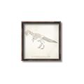 Picture of Learning T-Rex _GroupedProduct_Square_Canvas_Framed_