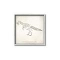 Picture of Learning T-Rex _GroupedProduct_Square_Canvas_Framed_