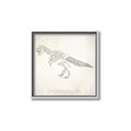 Picture of Learning T-Rex _GroupedProduct_Square_Canvas_Framed_