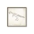 Picture of Learning T-Rex _GroupedProduct_Square_Canvas_Framed_