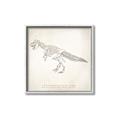 Picture of Learning T-Rex _GroupedProduct_Square_Canvas_Framed_