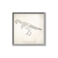 Picture of Learning T-Rex _GroupedProduct_Square_Canvas_Framed_