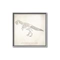 Picture of Learning T-Rex _GroupedProduct_Square_Canvas_Framed_