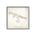Picture of Learning T-Rex _GroupedProduct_Square_Canvas_Framed_