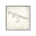 Picture of Learning T-Rex _GroupedProduct_Square_Canvas_Framed_