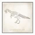 Picture of Learning T-Rex _GroupedProduct_Square_Canvas_Framed_