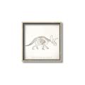 Picture of Learning Triceratops _GroupedProduct_Square_Canvas_Framed_
