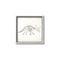 Picture of Learning Triceratops _GroupedProduct_Square_Canvas_Framed_