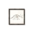 Picture of Learning Triceratops _GroupedProduct_Square_Canvas_Framed_