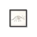 Picture of Learning Triceratops _GroupedProduct_Square_Canvas_Framed_