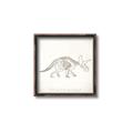 Picture of Learning Triceratops _GroupedProduct_Square_Canvas_Framed_