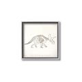 Picture of Learning Triceratops _GroupedProduct_Square_Canvas_Framed_