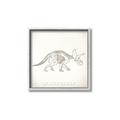 Picture of Learning Triceratops _GroupedProduct_Square_Canvas_Framed_